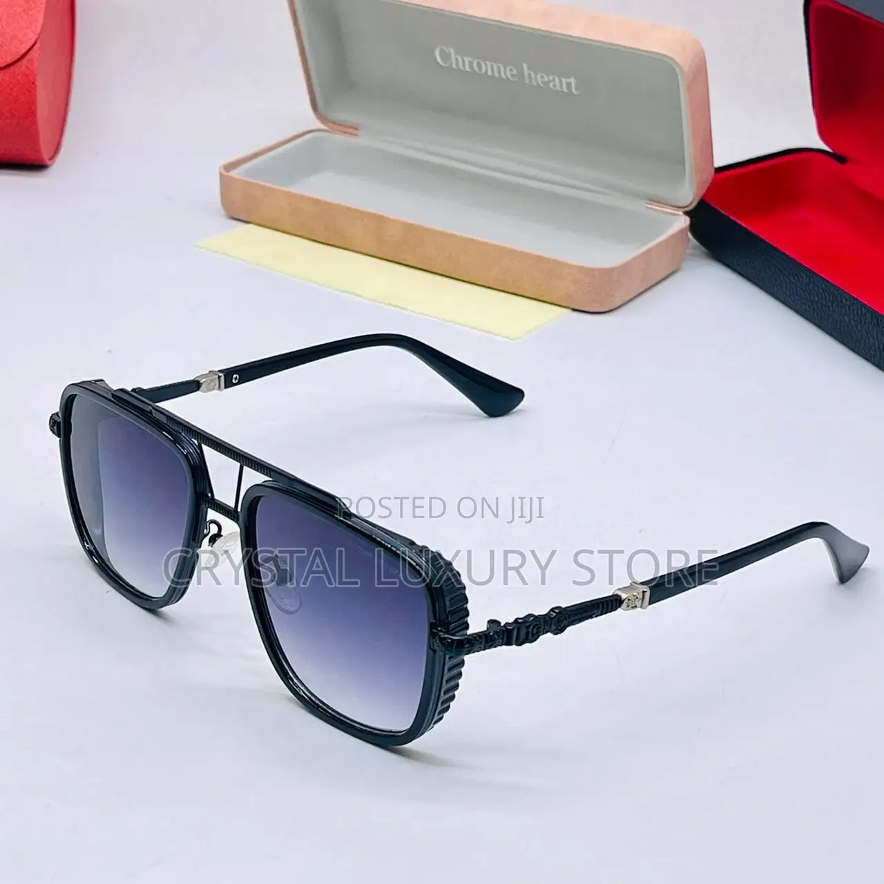 Chrome Heart Quality Luxury Sunglasses