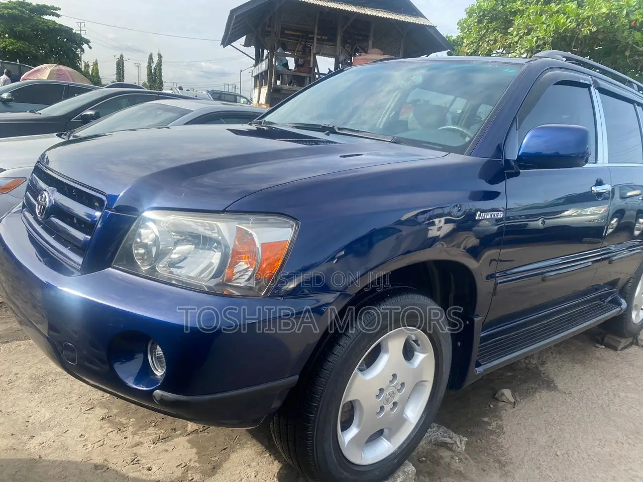 Toyota Highlander Limited V6 2007 Blue