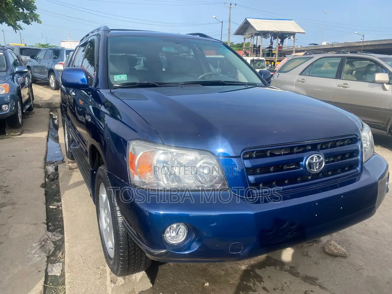Toyota Highlander Limited V6 2007 Blue