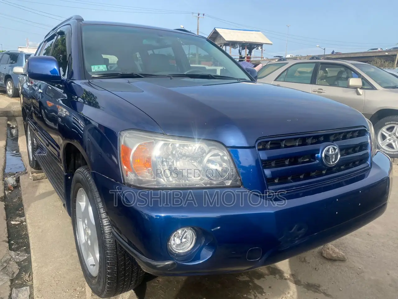 Toyota Highlander Limited V6 2007 Blue