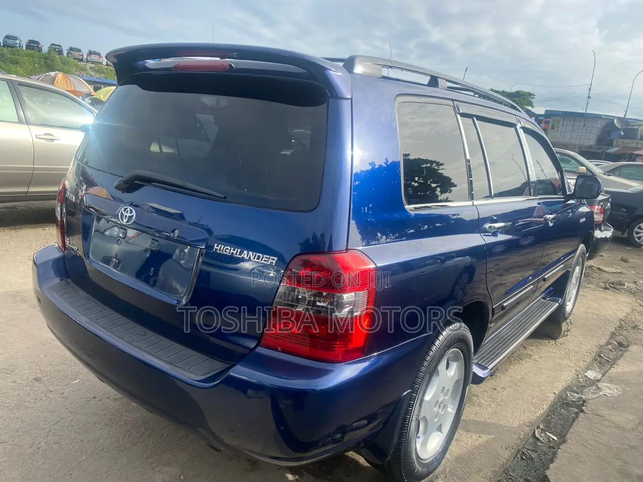 Toyota Highlander Limited V6 2007 Blue