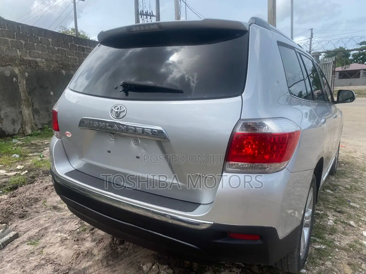 Toyota Highlander Limited 2012 Silver