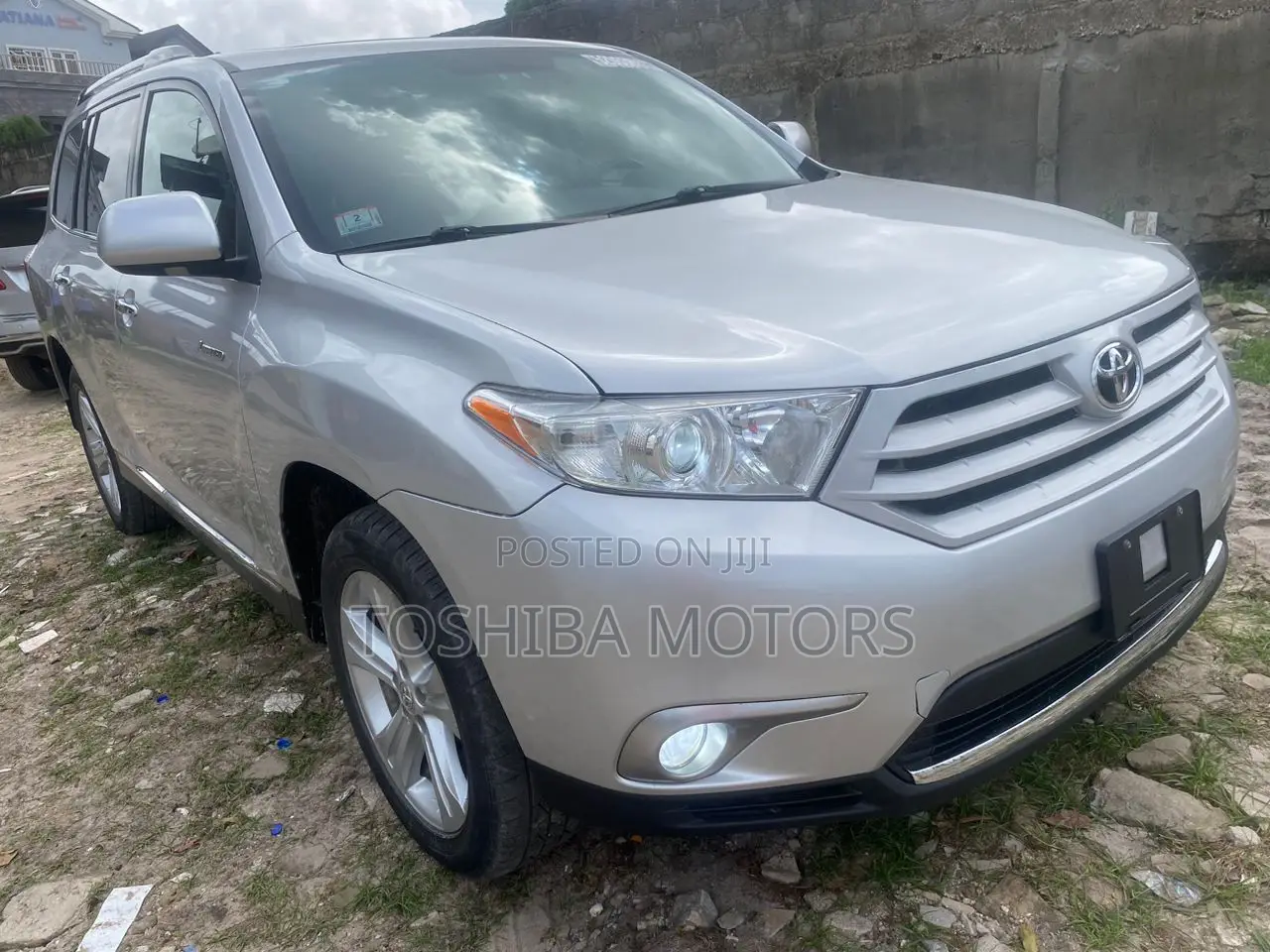 Toyota Highlander Limited 2012 Silver