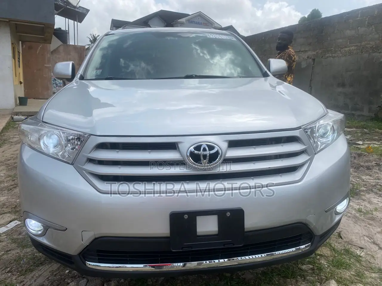 Toyota Highlander Limited 2012 Silver