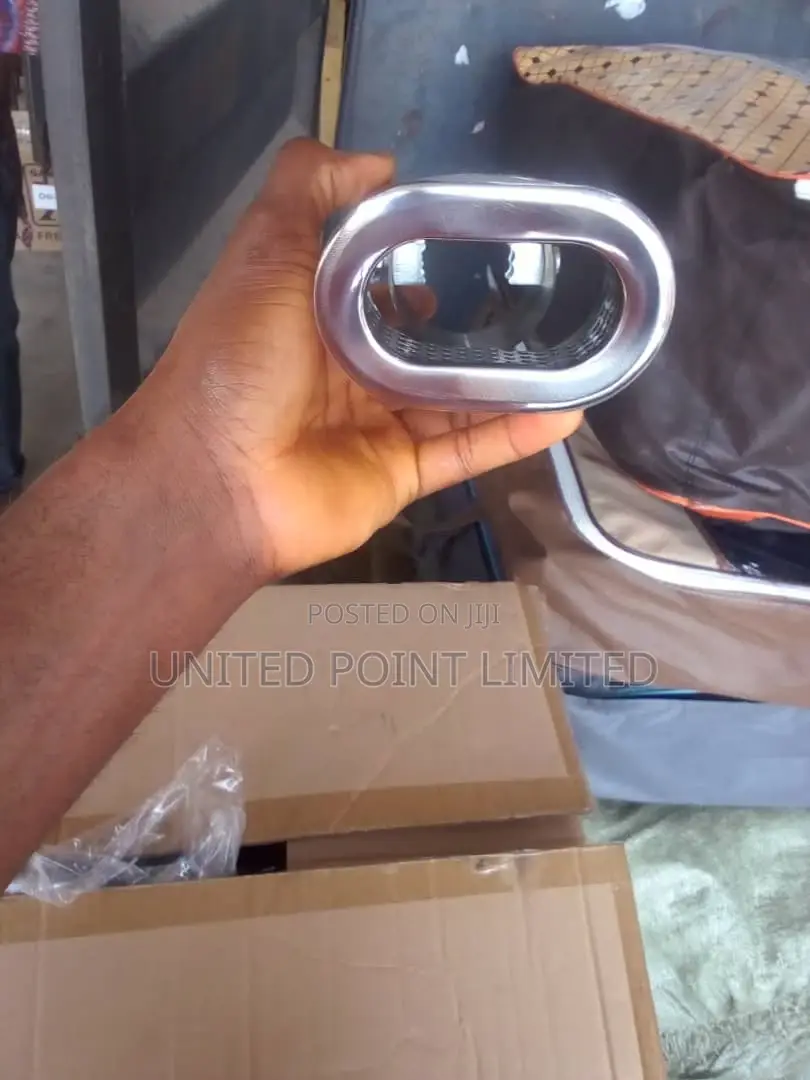 Flat Exhaust Muffler Tail Small