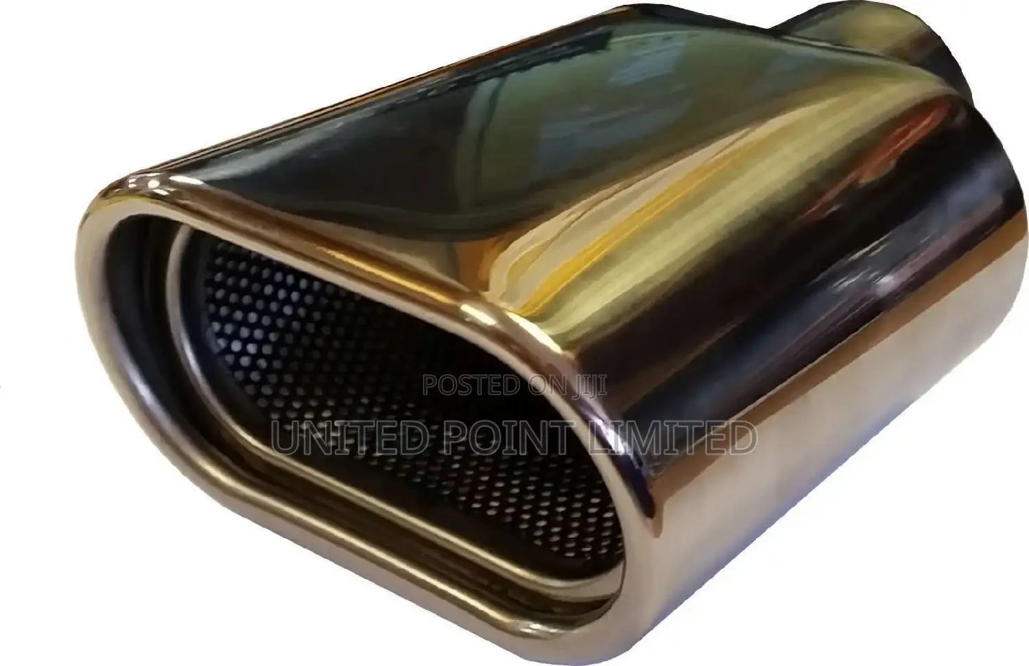Original Big Flat Exhaust Muffler Tail