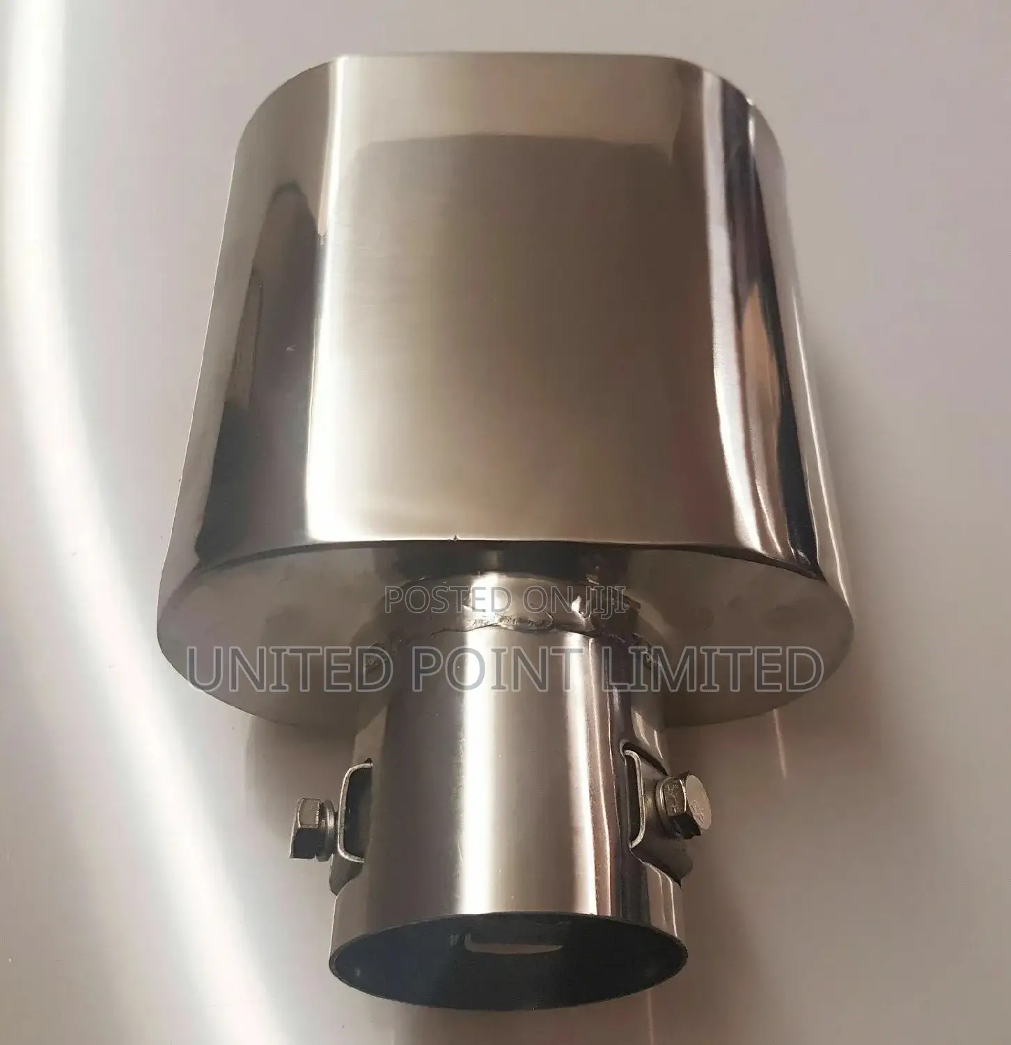Original Big Flat Exhaust Muffler Tail