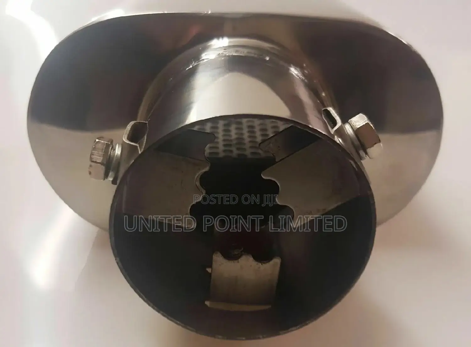 Original Big Flat Exhaust Muffler Tail