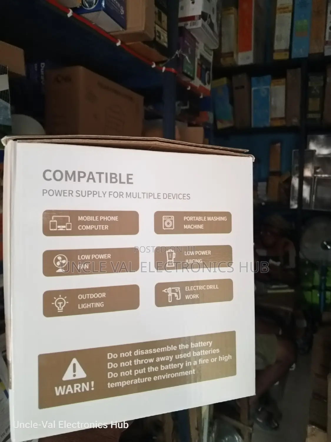 Crystal Plus 300W Solar Generator With Panel