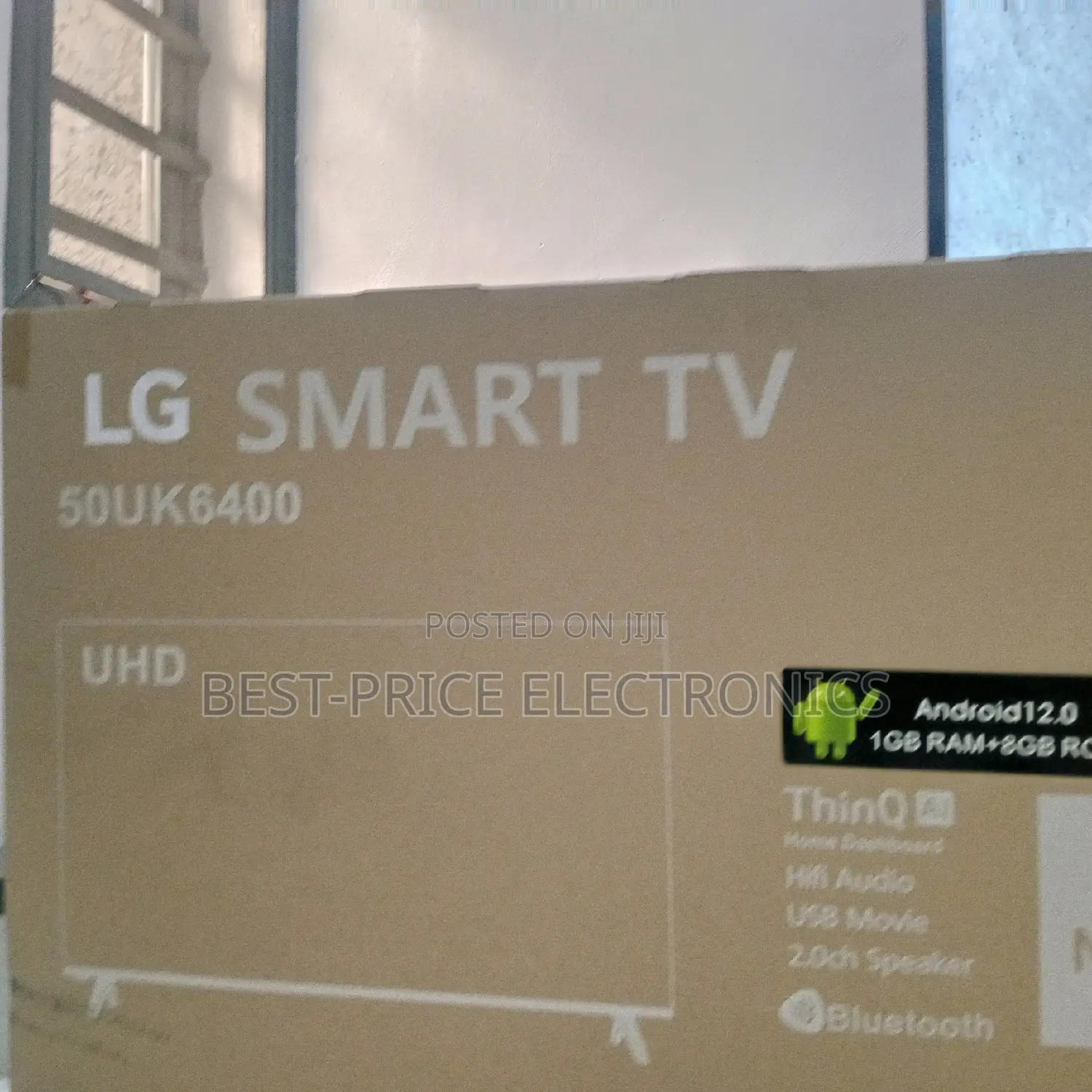 Lg 50 Inches Led With Wifi Audio Less 50%
