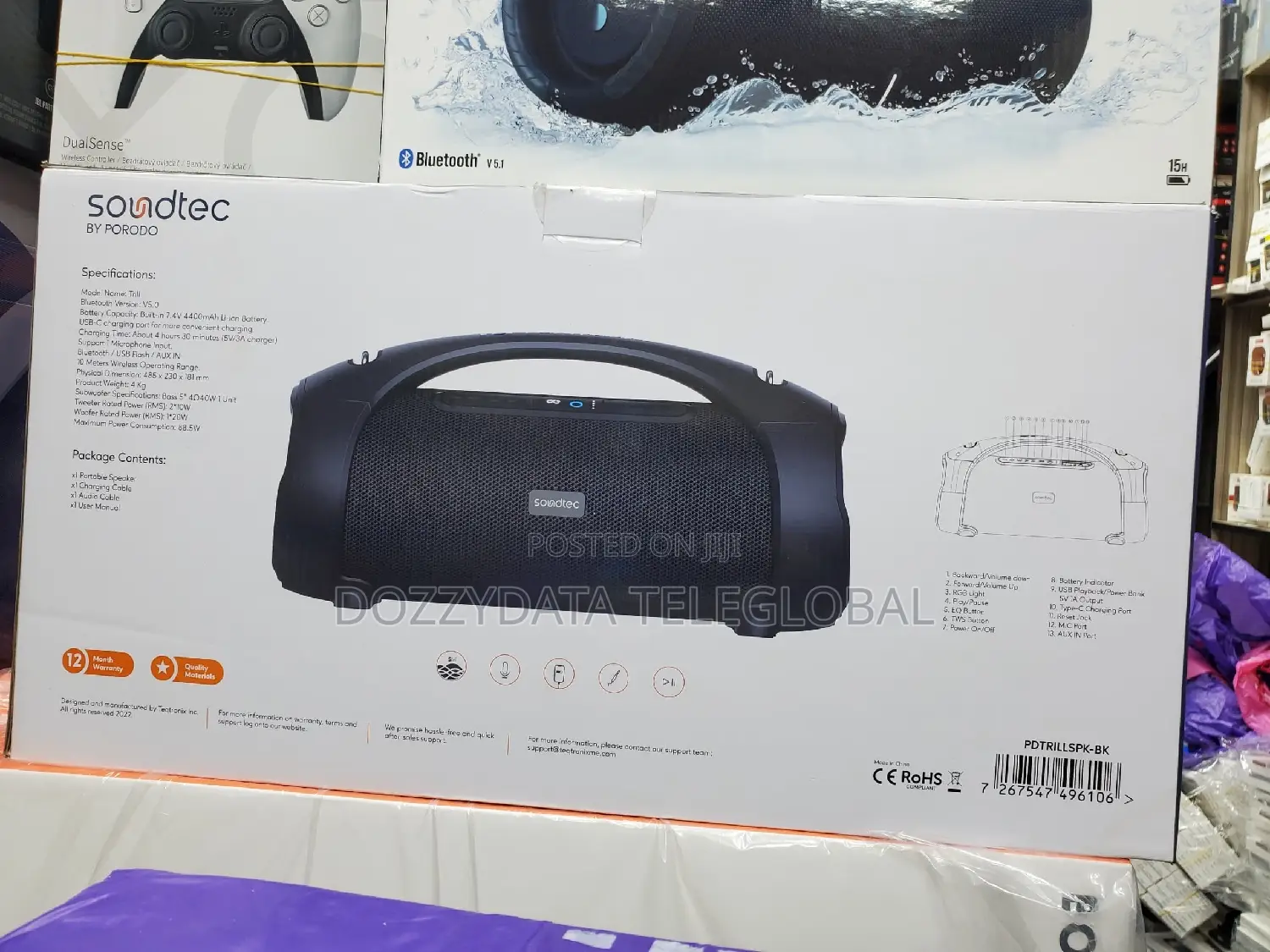 Porodo Soundtec Trill Speaker
