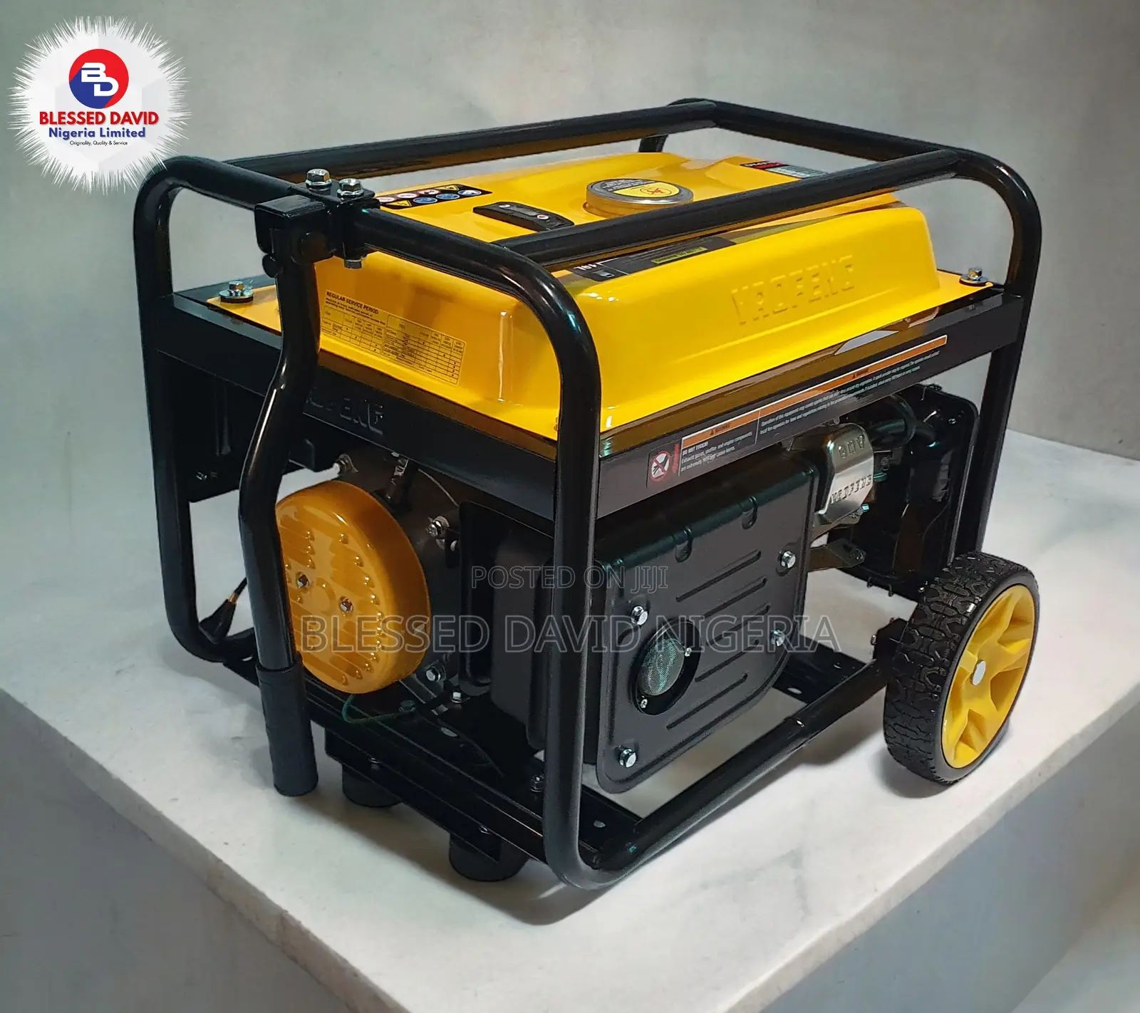 Elepaq Yaofeng AC8000E2, 4.3kva Key Starter Generator