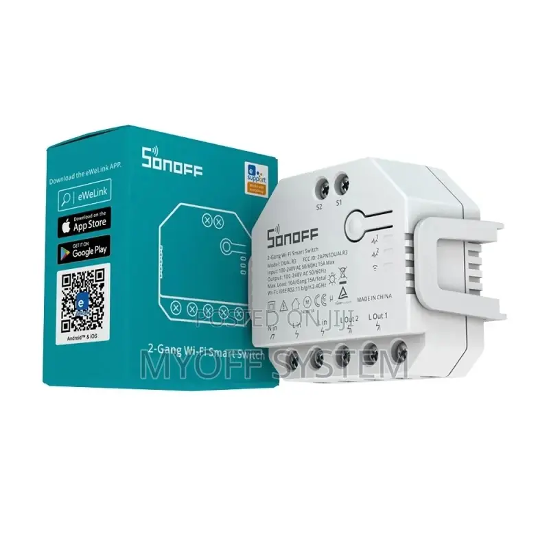 Sonoff Dual R3 Two Gang Smart Switch