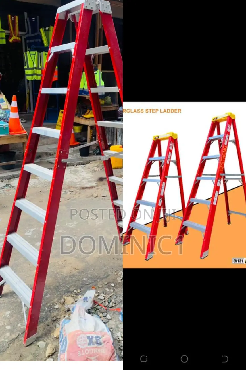 Fiber Ladder 8 Step to 5 Step