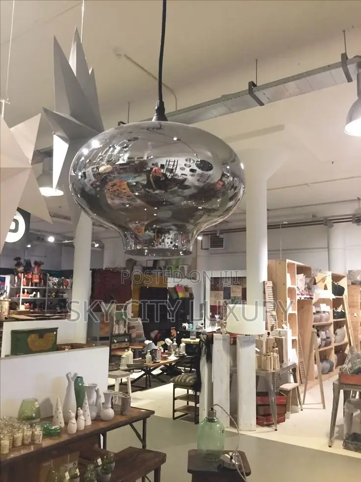 Led Glass Pendant Light