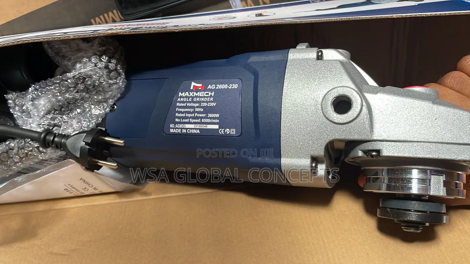 2600 Watts Angle Grinder Maxmech