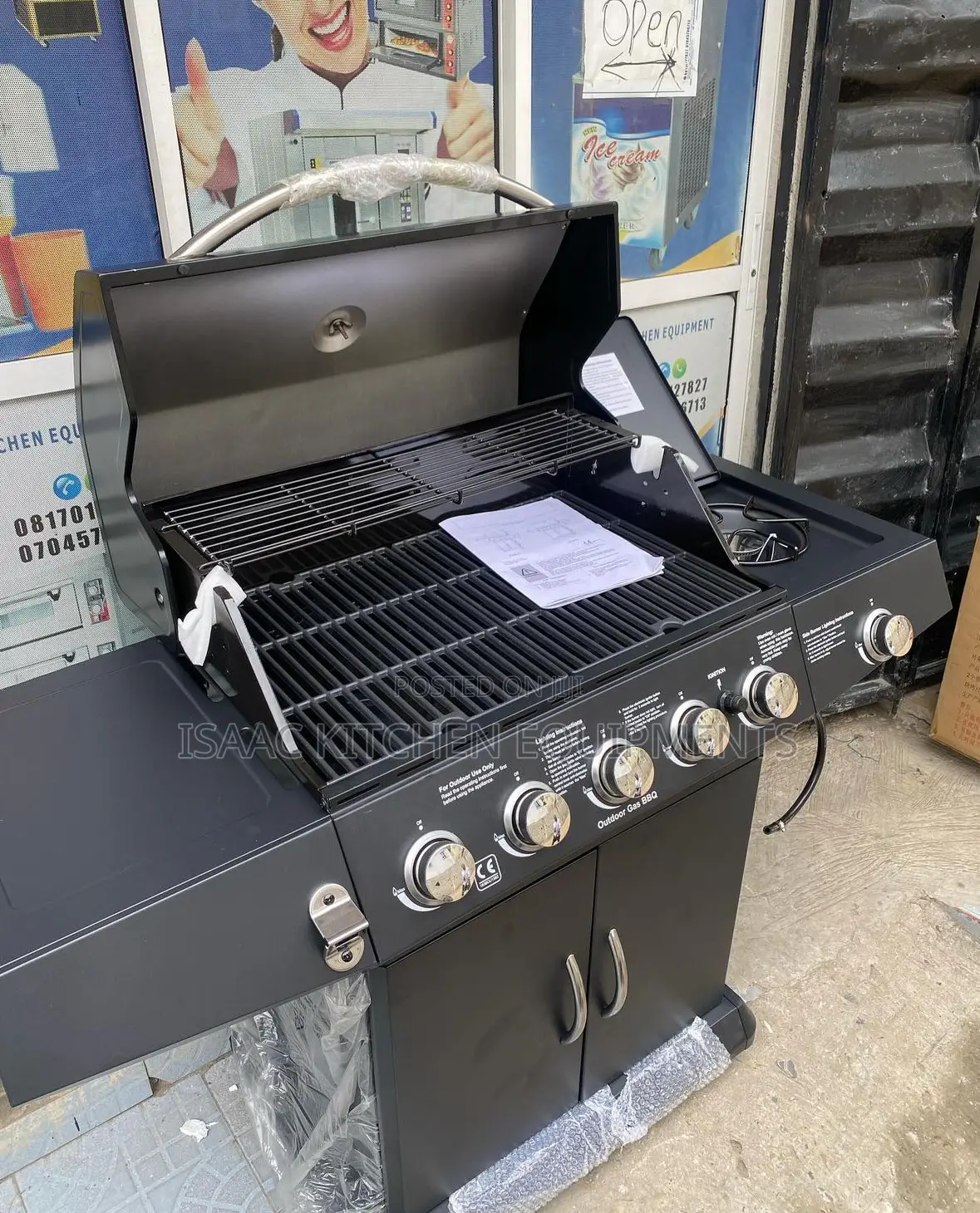 5 Burner Gas BBQ Outdoor Grill