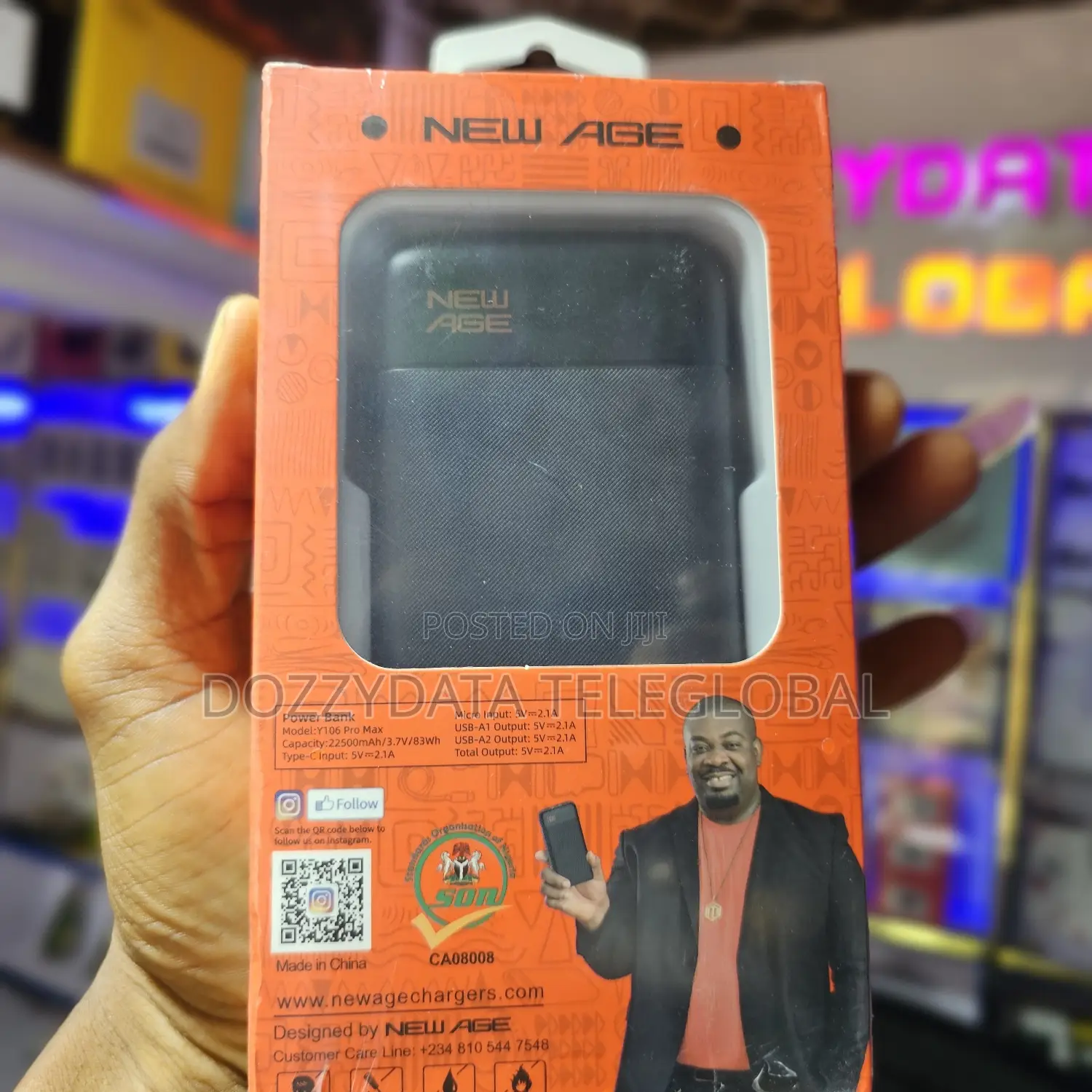 Newage 22500mah Y106 Pro Max Powerbank