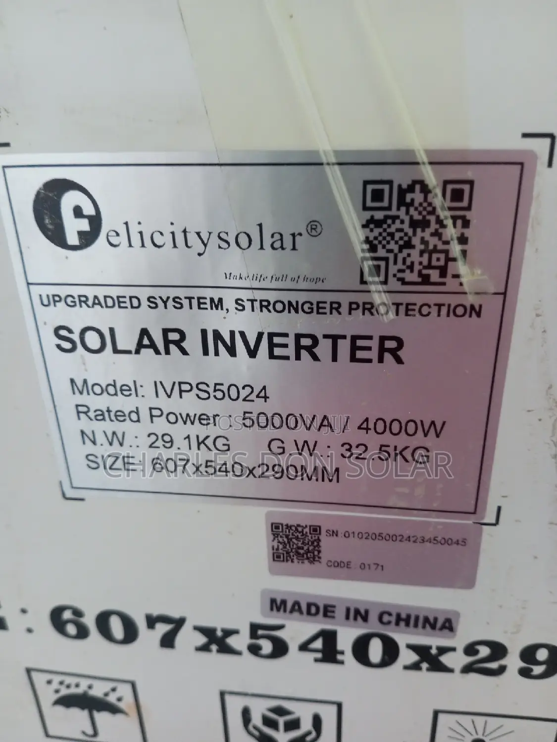 5kva Inverter 48v Felicity Non Hybrid