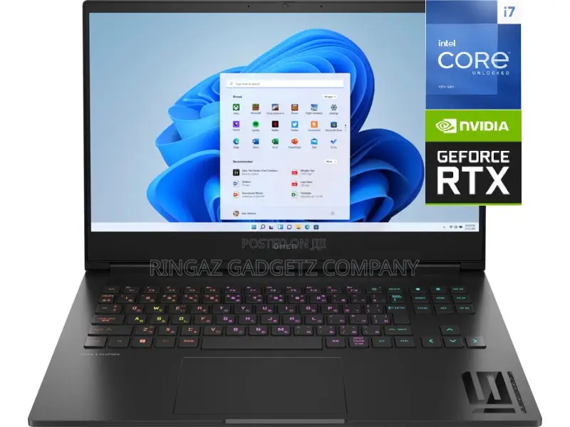 New Laptop HP Omen 16 16GB Intel Core i7 SSD 1T