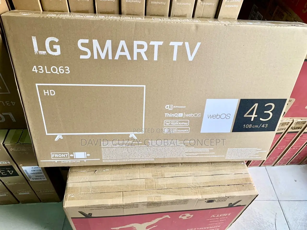 LG 43 Smart Frameless Tv