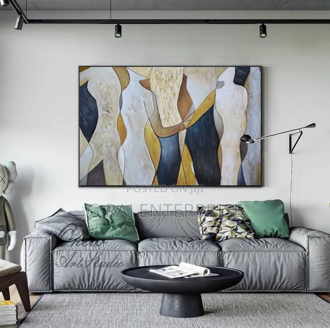 Imported Wall Abstract Printed Canvas Payment on Delivery