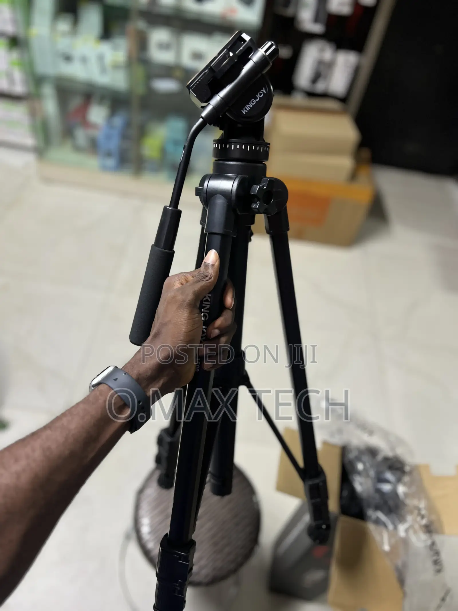 Kingjoy Vt-1500 Professional Tripod Fir Phone/Camera