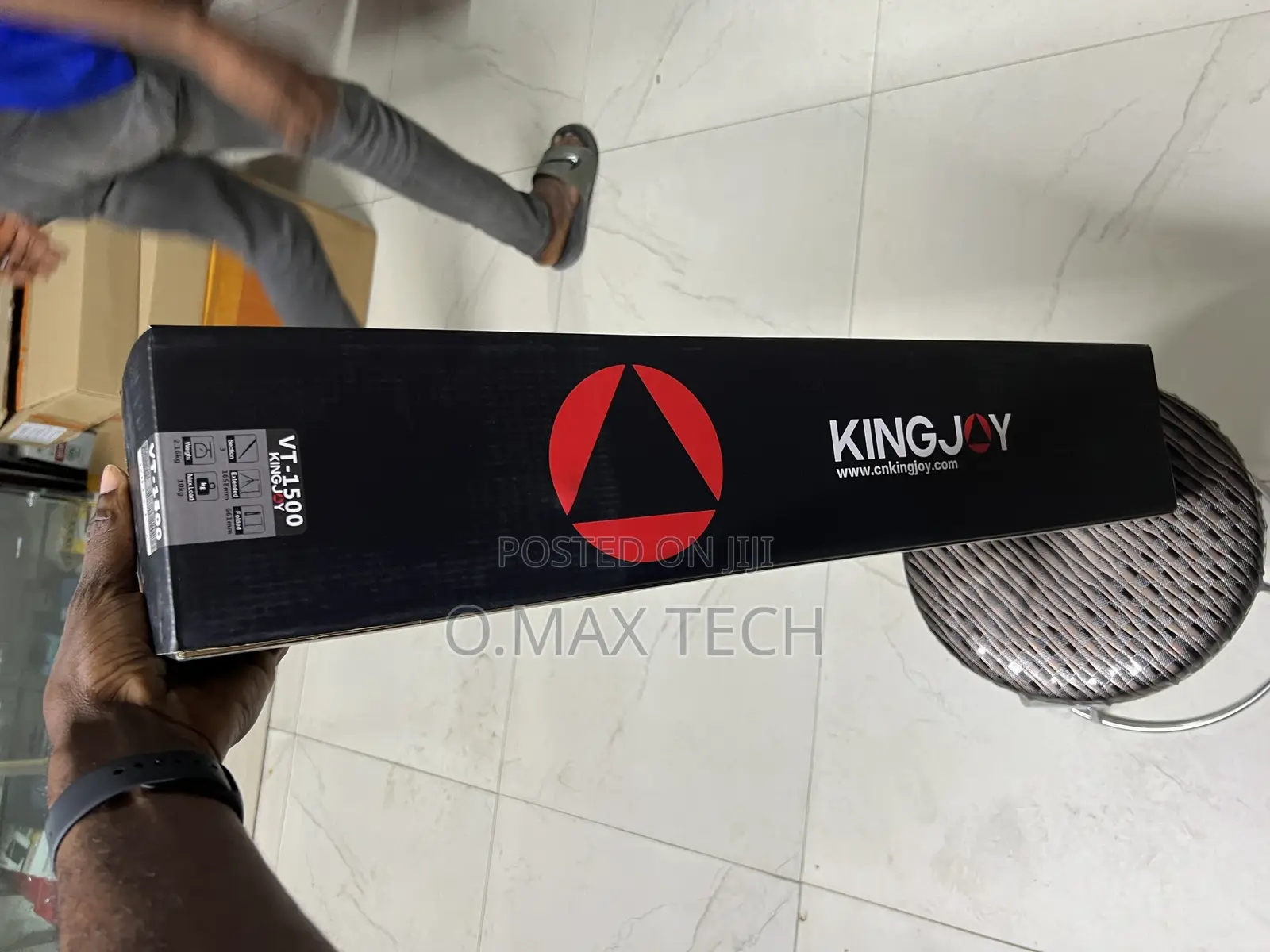 Kingjoy Vt-1500 Professional Tripod Fir Phone/Camera