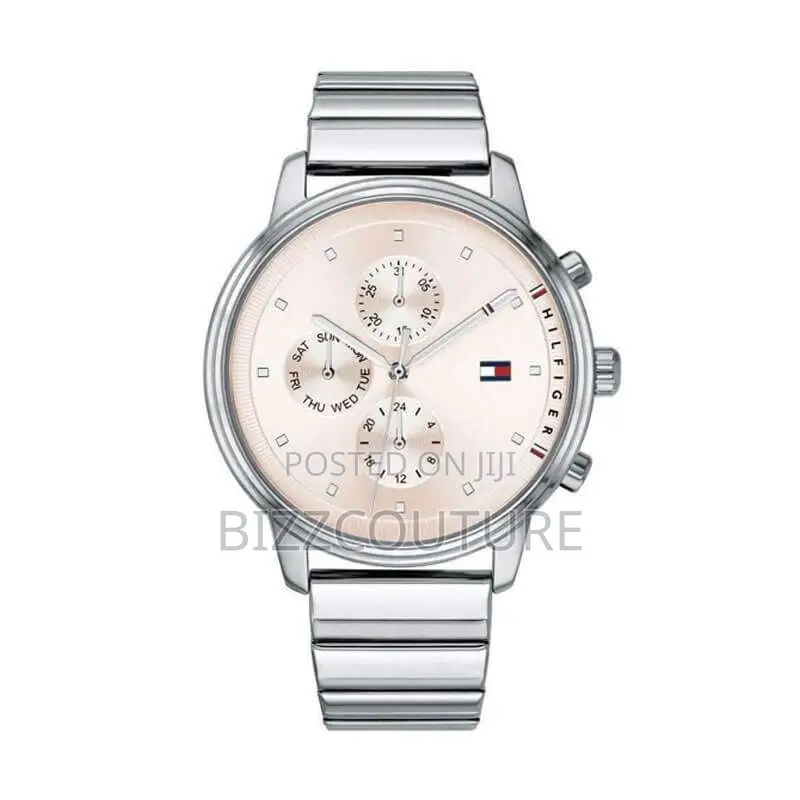 Original Tommy Hilfiger Chronograph Silver Chain Watch