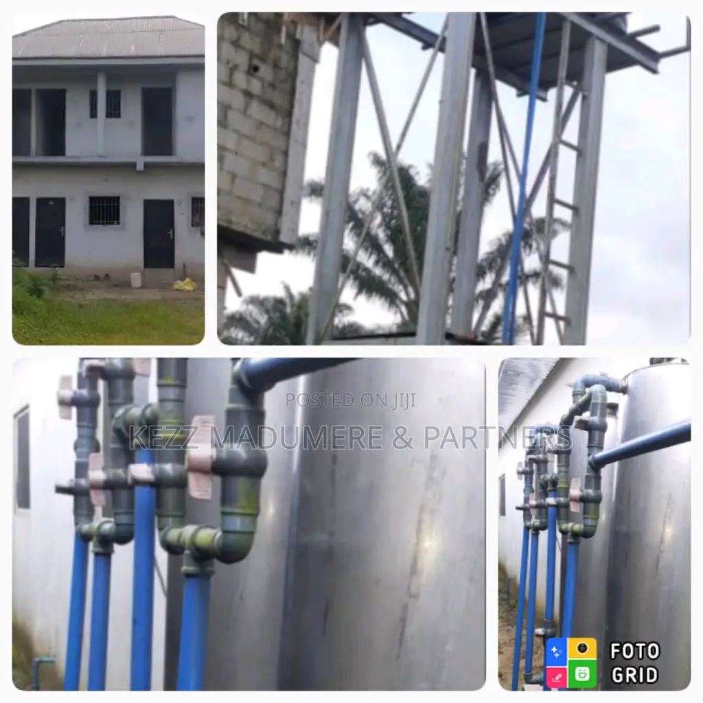 For Sale : Uncompleted Water Factory , Igwuruta