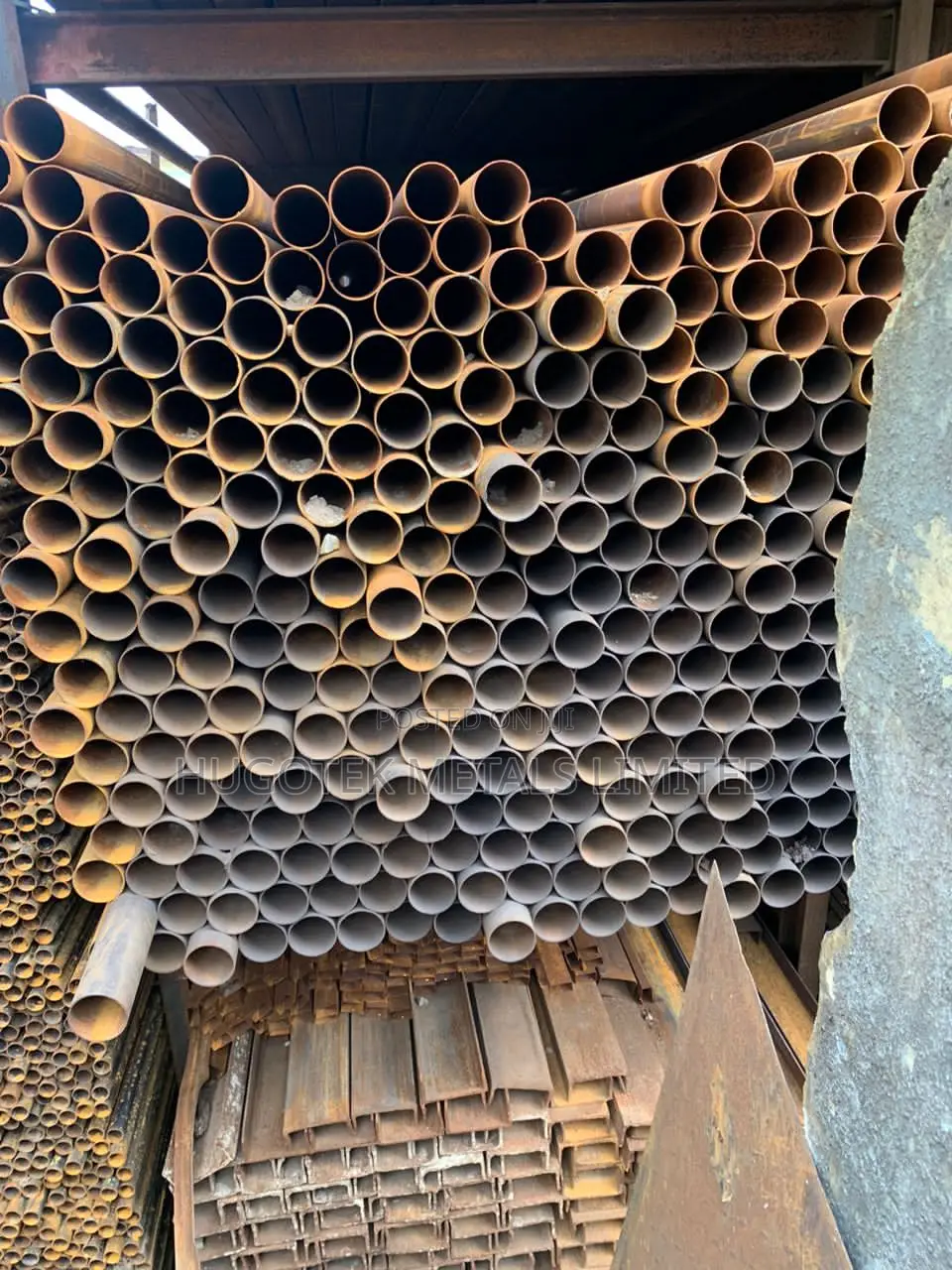 50by50 (2"X2") Round Pipe Available