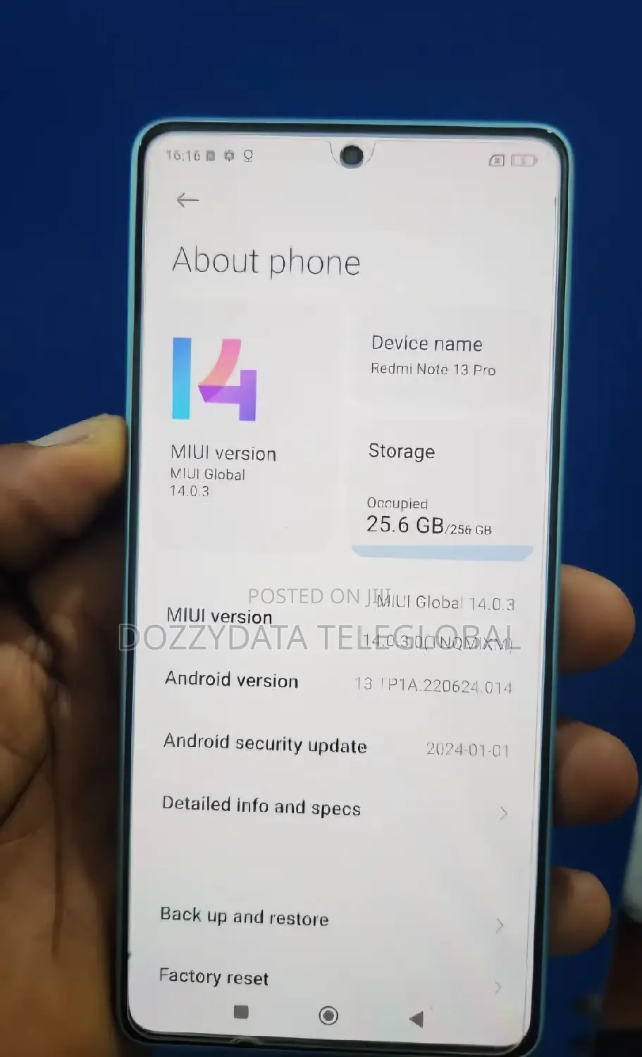 Xiaomi Redmi Note 13 Pro 256 GB