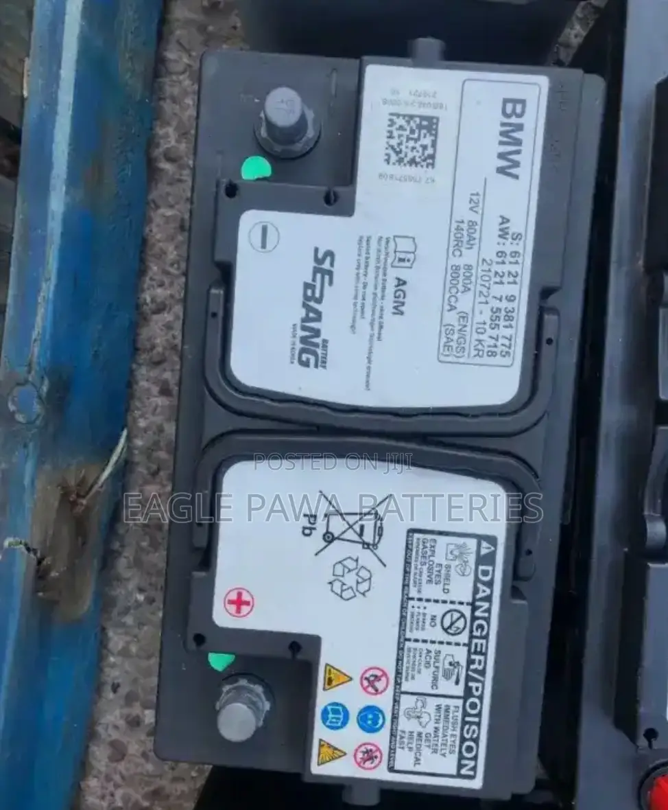 BMW Agm Battery 80amps