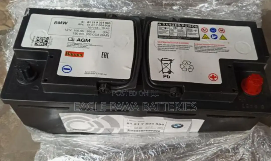 BMW Agm Battery 105amps