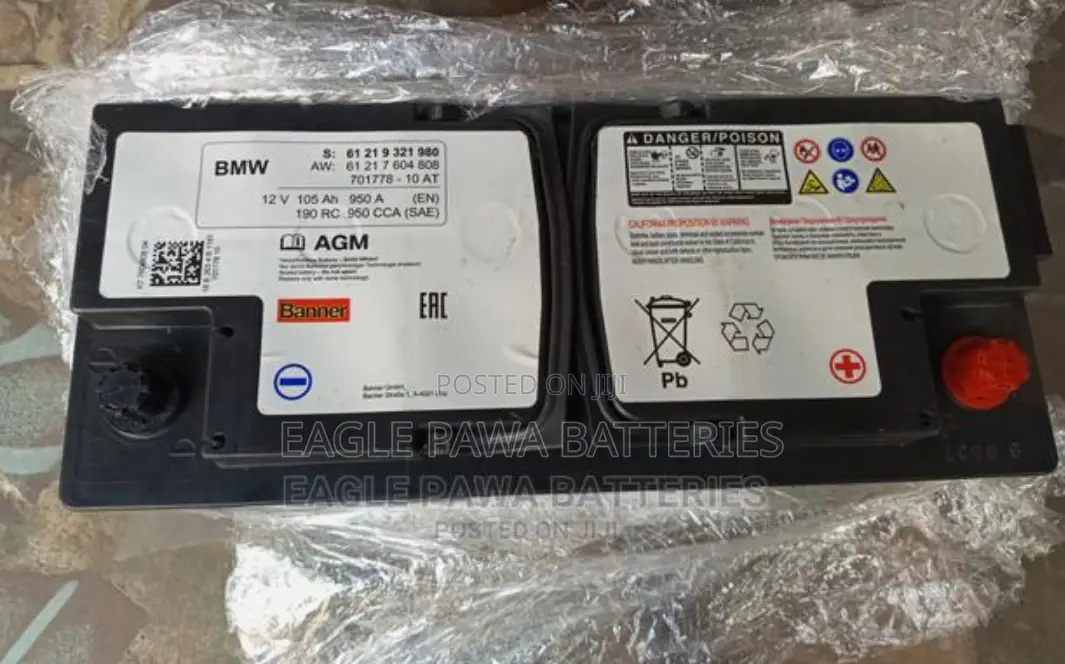 BMW Agm Battery 105amps