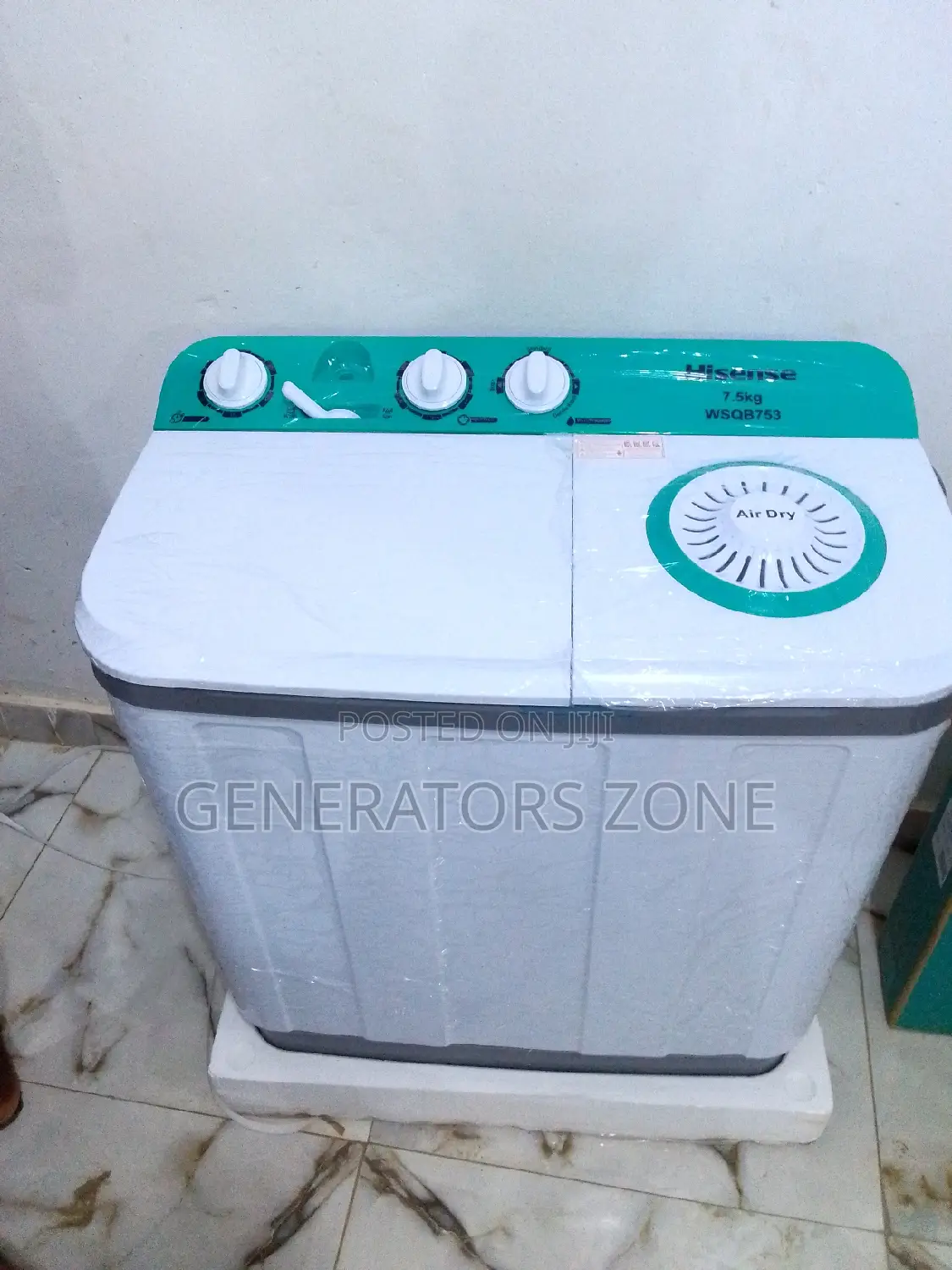 Top Selling Hisense Top Loader 753 7.5kg Machine