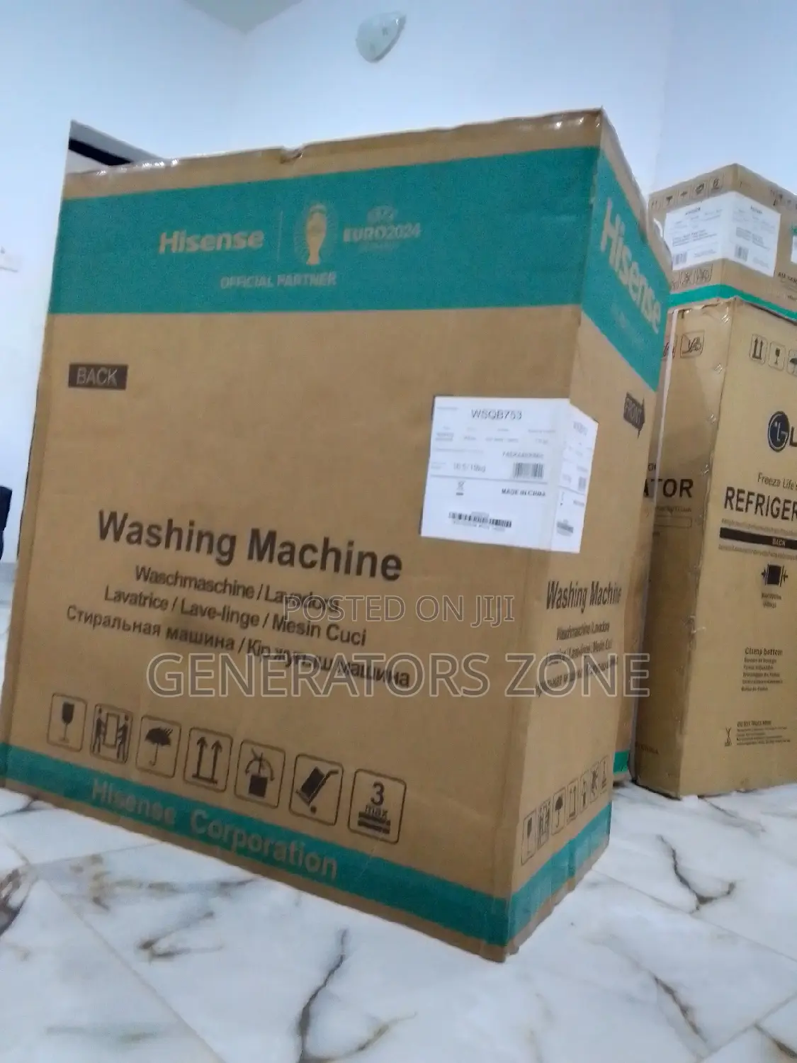 Low Energy Consumption Hisense WSQB 7.5kg Wash and Spin