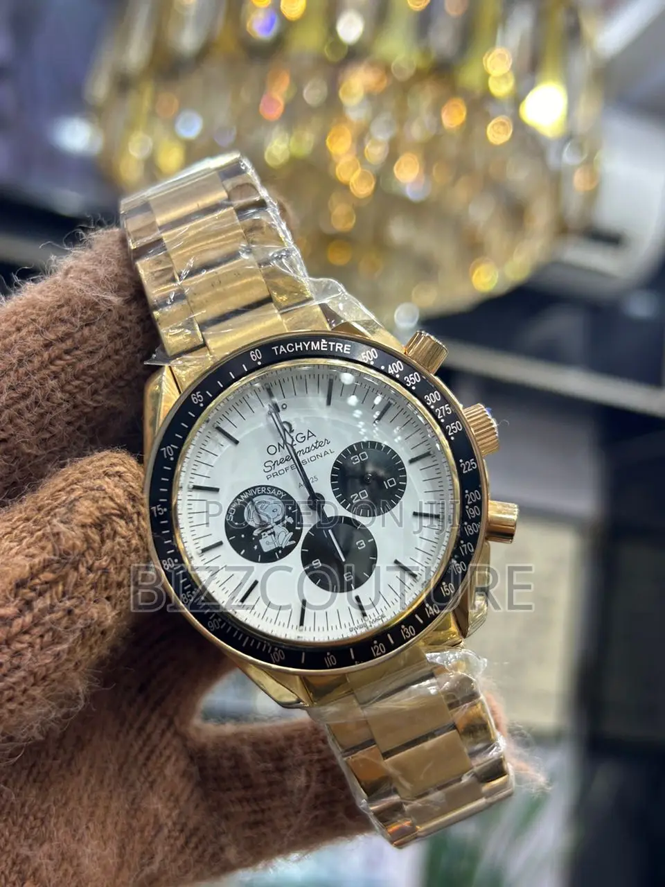 Original OMEGA Chronograph Gold Chain Watch Is Available Now
