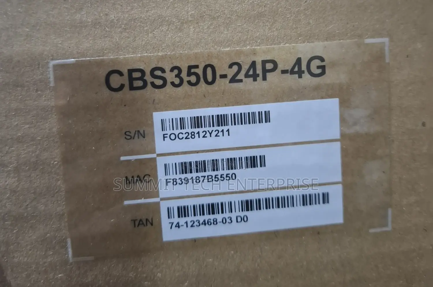 Cisco Cbs350-24p-4g