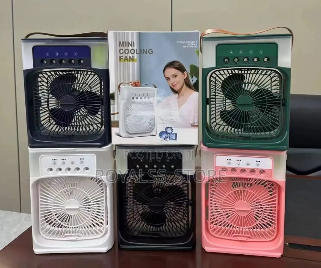 3in1 Portable Fan Mini Air Conditioner and Humidifier