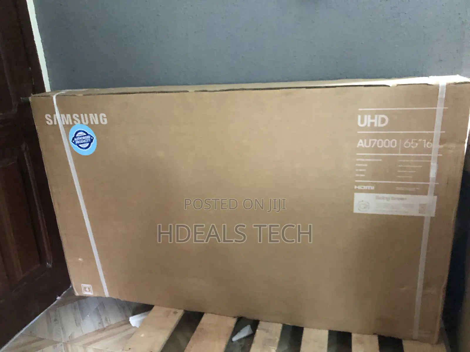 65" Samsung QLED Smart TV.