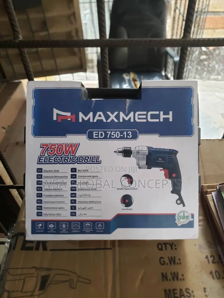 750 Watts Maxmech Electric Drill