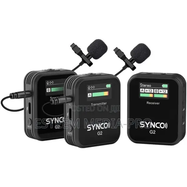 Synco Wair-G2-A2 Ultracompact 2-Person Digital Wireless Lava