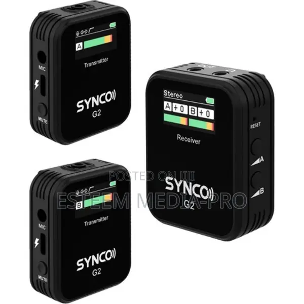 Synco Wair-G2-A2 Ultracompact 2-Person Digital Wireless Lava