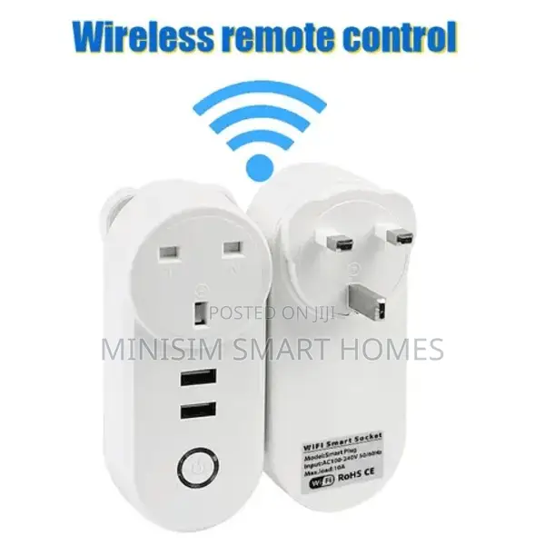 13A Smart Plug With 2 USB Port