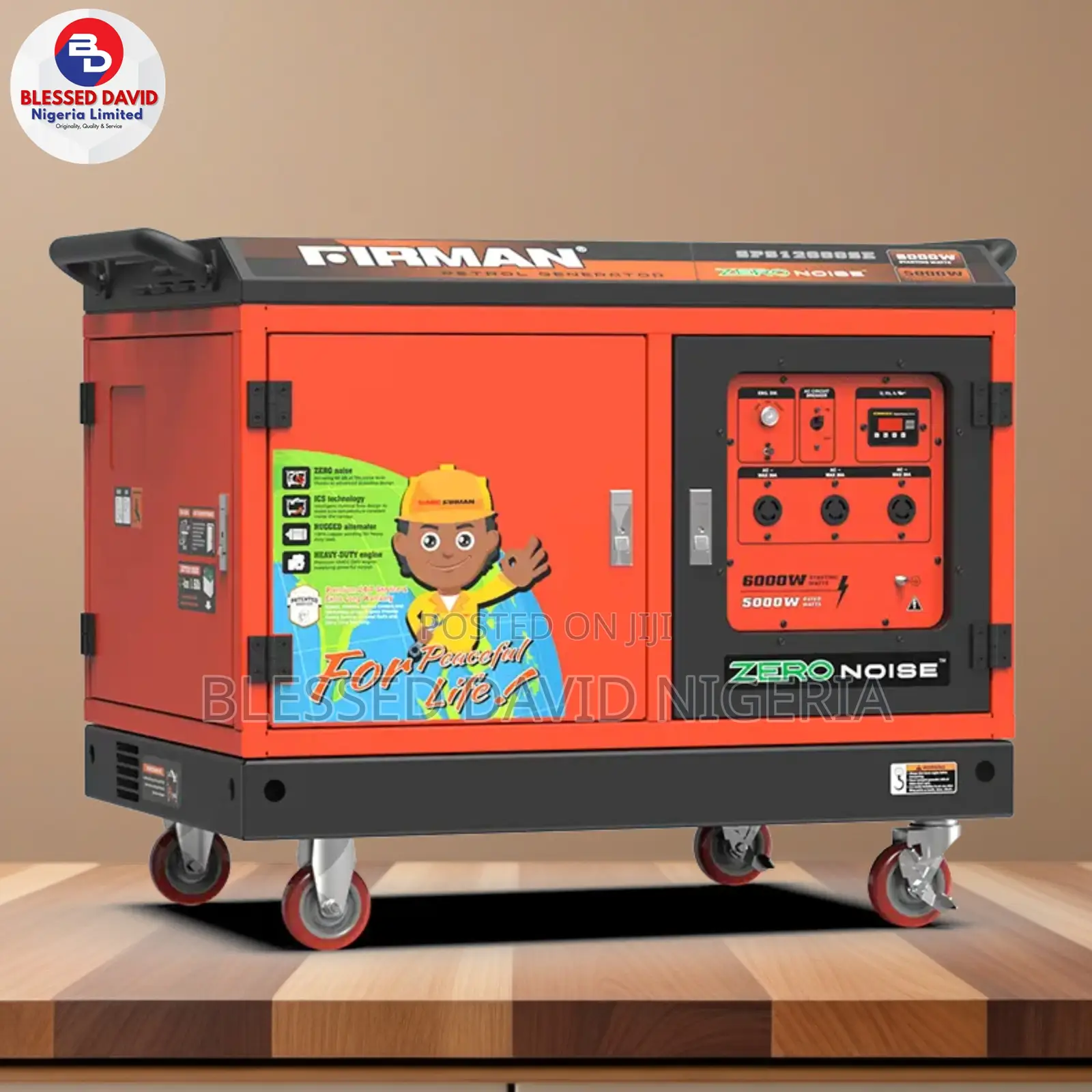 Firman SPS12000SE, 6.2kva (5000watts) Key Start Generator