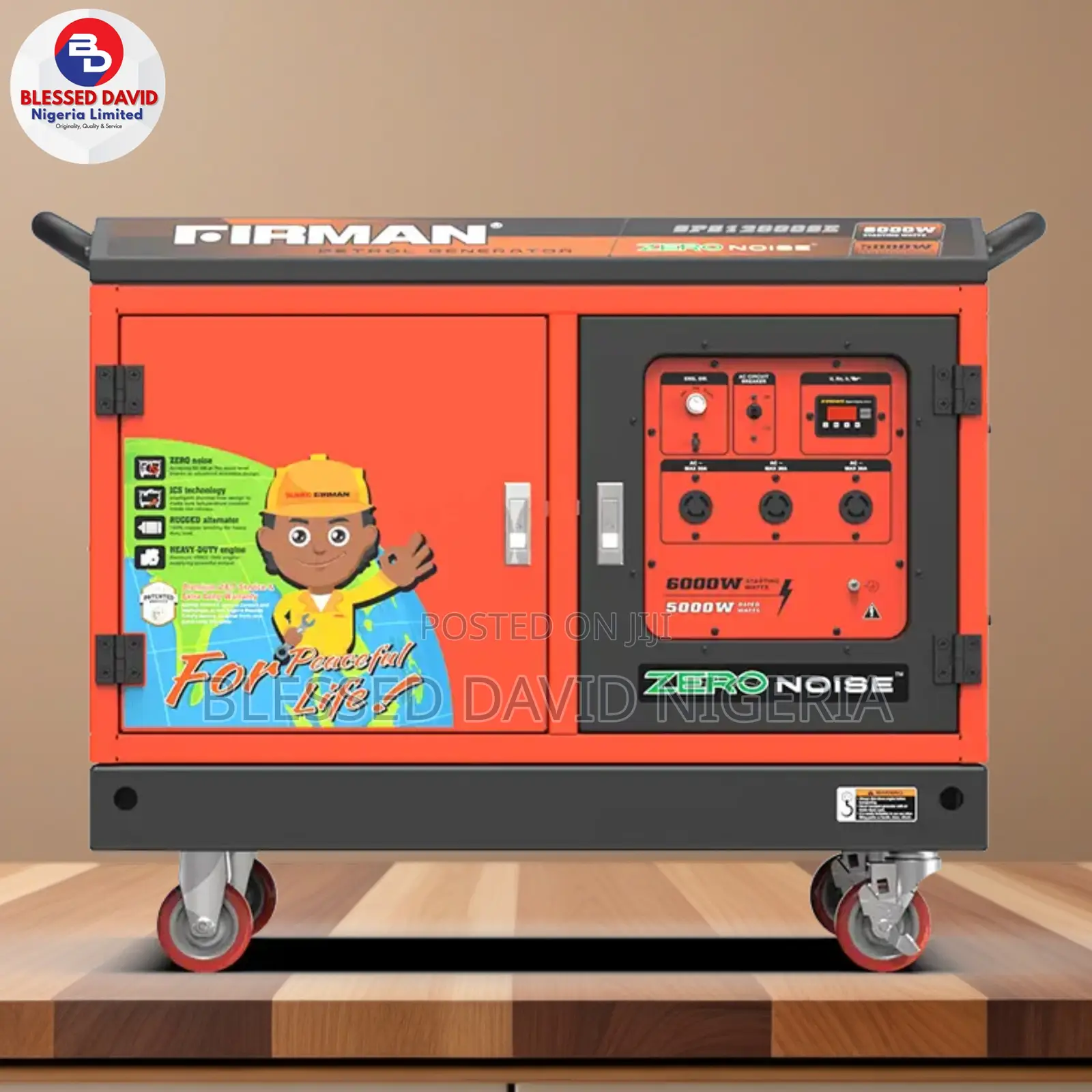 Firman SPS12000SE, 6.2kva (5000watts) Key Start Generator