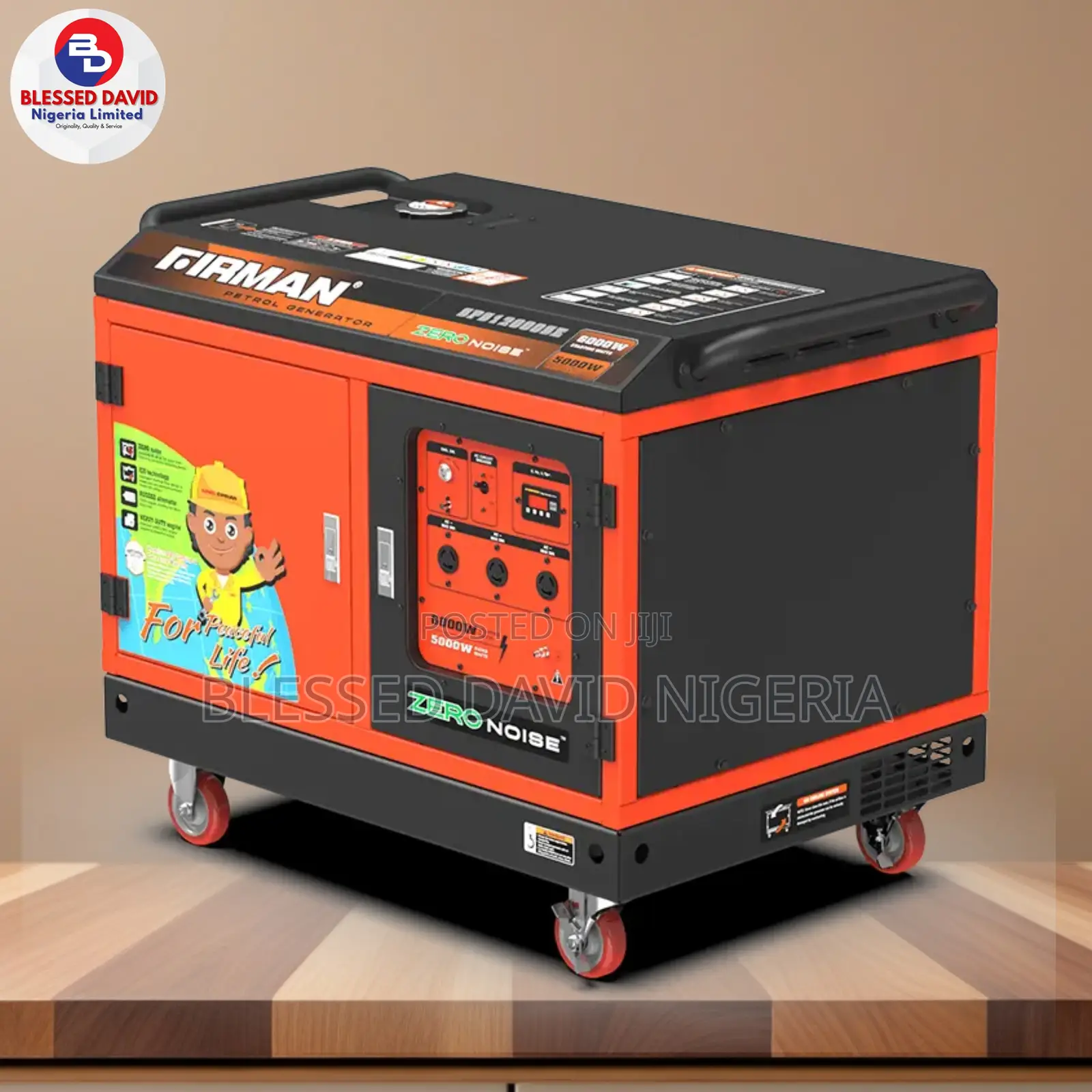 Firman SPS12000SE, 6.2kva (5000watts) Key Start Generator