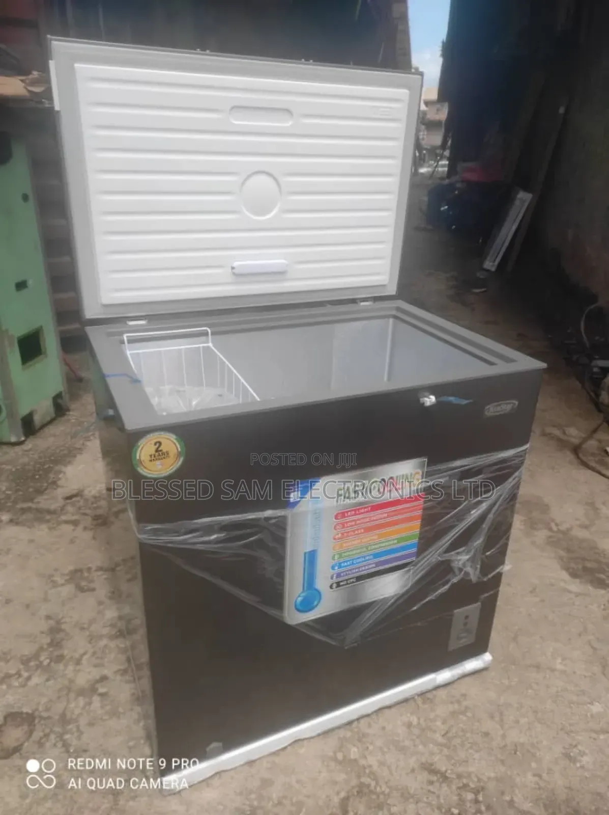 Original>Kenstar Chest Freezer 225 Litre Energy Saving>2 Yrs