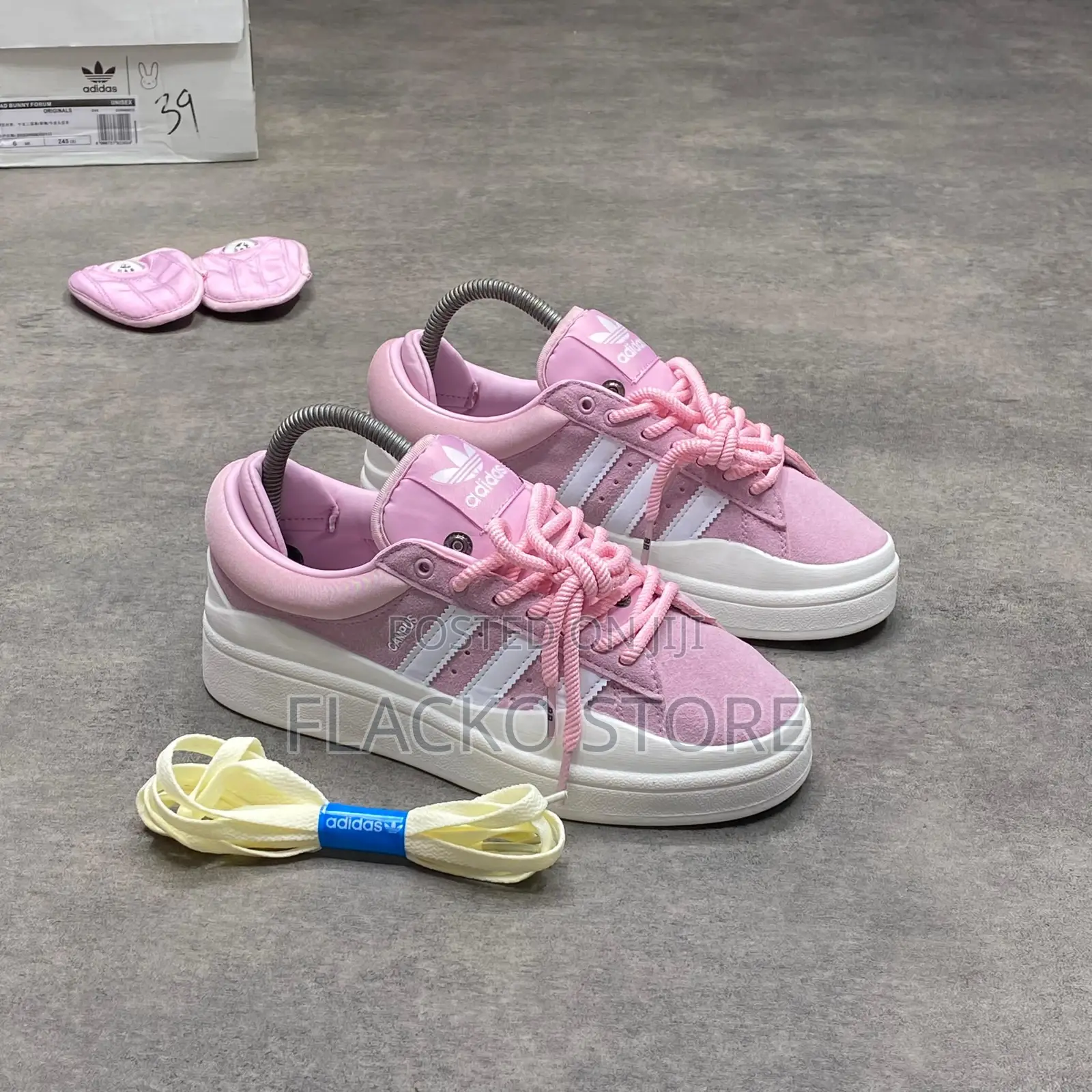 Original Adidas Campus X Bad Bunny Women Sneakers